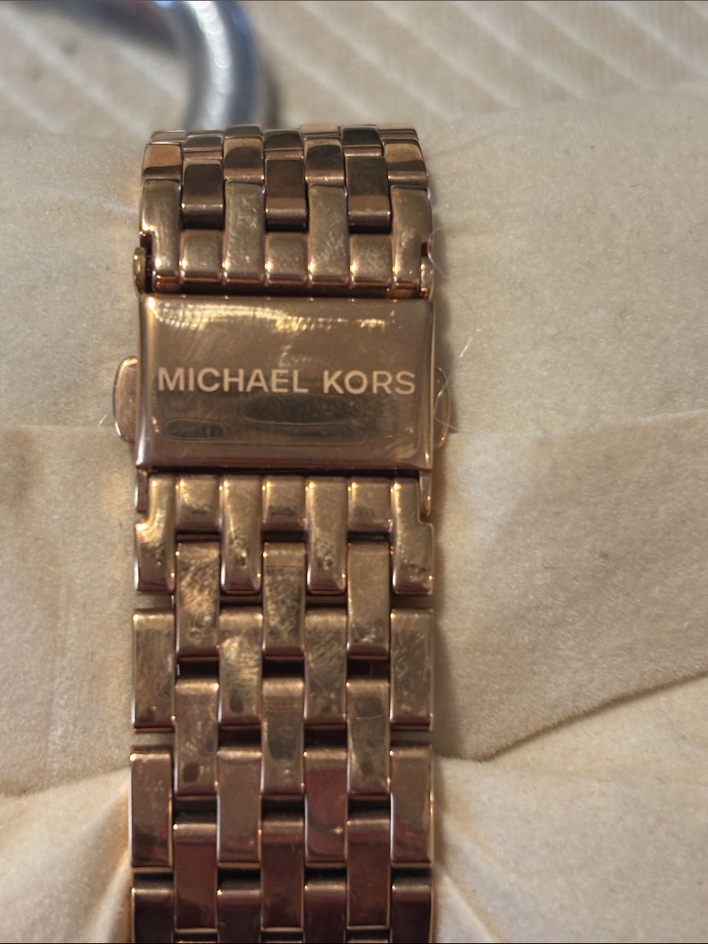 Michael Kors Rose Gold Crystal-Accent Women's Watch model #MK3399 - Picture 2 of 2